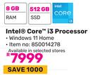 Lenovo Intel Core i3 Processor