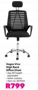 Vegas Vivo High Back Office Chair