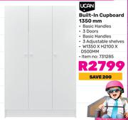 Ucan Built In Cupboard 1350mm