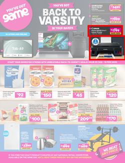 Game : Back To Varsity (25 January - 15 February 2025), page 1