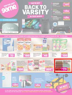 Game : Back To Varsity (25 January - 15 February 2025), page 1