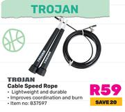 Trojan Cable Speed Rope