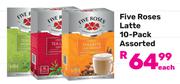 Five Roses Latte 10 Pack Assorted-Each