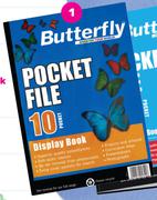 Butterfly A4 Pocket File 10 Page