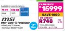 MSI Intel Core i7 Processor