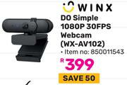 Winx Do Simple 1080p 30 Fps Webcam WX-AV102