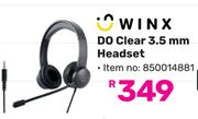 Winx Do Clear 3.5mm Headset