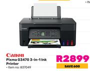 Canon Pixma G3470 3 In 1 Ink Printer