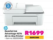 HP Deskjet Ink Advantage 4276 All In One Printer
