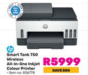 HP Smart Tank 750 Wireless All In One Inkjet Colour Printer