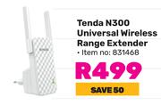 Tenda N300 Universal Wireless Range Extender