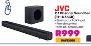 JVC 2.1 Channel Soundbar TH-N333B