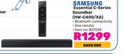 Samsung Essential C-Series Soundbar HW-C400/XA