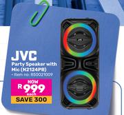 JVC Party Speaker With Mic N2124PB-Each
