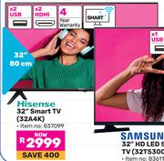 Hisense 80cm (32") Smart TV 32A4K