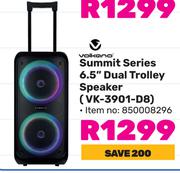 Volkano Summit Series 6.5" Dual Trolley Speaker VK-3901-D8
