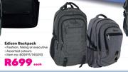 Edison Backpack-Each