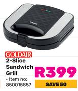Goldair 2 Slice Sandwich Grill
