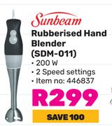 Sunbeam Rubberised Hand Blender SDM-011