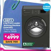 Defy 6Kg Front Loader Washing Machine DAW382