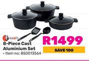 Tissolli 8 Piece Cast Aluminium Set