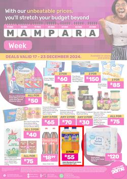 Game : Mampara Week (17 December - 23 December 2024), page 1