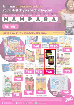 Game : Mampara Week (17 December - 23 December 2024), page 1