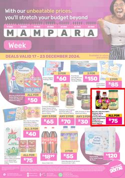 Game : Mampara Week (17 December - 23 December 2024), page 1