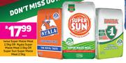 Iwisa Super Maize Meal 2.5kg / Nyala Super Maize Meal 2.5kg Or Super Sun Super Maize Meal 2.5kg-Each