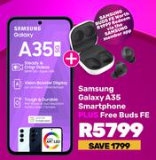 Samsung Galaxy A35 Smartphone Plus Free Buds FE