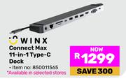 Winx Connect Max 11-In-1 Type -C Dock 850011565