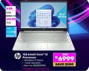 HP 15S Intel Core i3 Processor 850005796