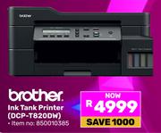 Brother Ink Tank Printer DCP-T820DW
