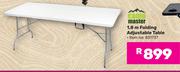 Camp Master 1.8m Folding Adjustable Table 831737