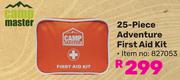 Camp Master 25-Piece Adventure First Aid Kit 827053