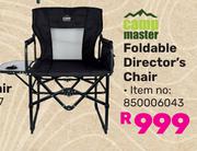 Camp Master Foldable Director's Chair 850006043