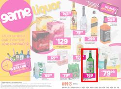 Game Liquor : Stock Up With Everyday  Low Prices (2 February - 6 February 2022), page 1