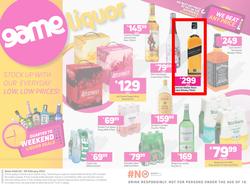 Game Liquor : Stock Up With Everyday  Low Prices (2 February - 6 February 2022), page 1