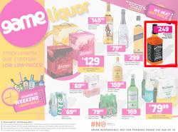 Game Liquor : Stock Up With Everyday  Low Prices (2 February - 6 February 2022), page 1