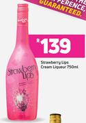 Strawberry Lips Cream Liqueur-750ml