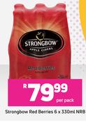 Strongbow Red Berries NRB-6 x 300ml Per Pack