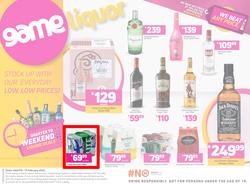 Game Liquor : Stock Up With Our Everyday Low, Low Prices (9 February - 13 February 2022), page 1