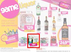 Game Liquor : Stock Up With Our Everyday Low, Low Prices (9 February - 13 February 2022), page 1