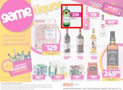 Game Liquor : Stock Up With Our Everyday Low, Low Prices (9 February - 13 February 2022), page 1