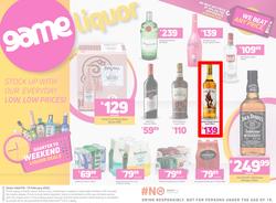 Game Liquor : Stock Up With Our Everyday Low, Low Prices (9 February - 13 February 2022), page 1