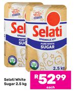 Selati White Sugar-2.5Kg Each