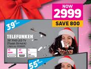 Telefunken 39" FHD LED TV TLEDD-39HD/A