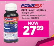 Powafix 50ml Paint Tint Black
