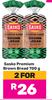 Sasko Premium Brown Bread-For 2 x 700g