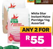 White Star Instant Maize Porridge Assorted-For Any 2 x 1kg